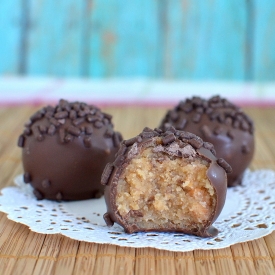 Butterfinger Cookie Dough Truffles