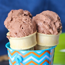 Brownie Chunk Frozen Yogurt