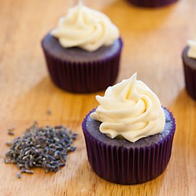 Lavender-Lemon Cupcakes