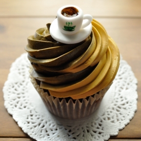 Caramel Mochaccino Cupcake