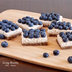 Blueberry Cream Pie Squares