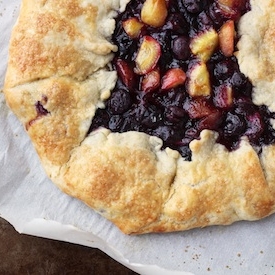 Blueberry Cherry Galette