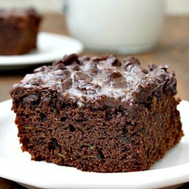 Double Chocolate Zucchini Cake