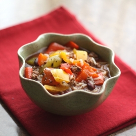 Stuffed Bell Pepper Soup