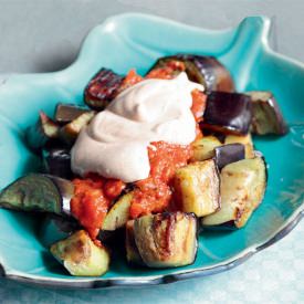 Grilled Aubergines