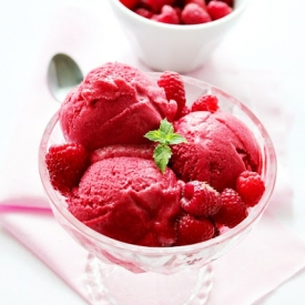 Raspberry Rose Sorbet