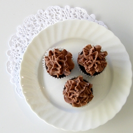 Mocha Mini Cupcakes