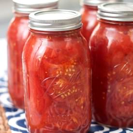 DIY Canned Tomatoes