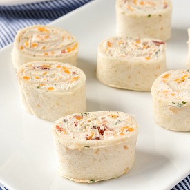 Cheddar Bacon Ranch Pinwheels