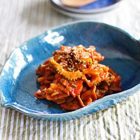 Spicy Bitter Gourd Stir Fry