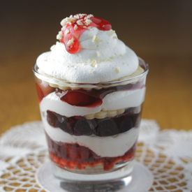 Berry Cherry Pie Parfait