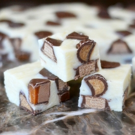 Mini Madness White Chocolate Fudge