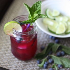 Blueberry Mojitos