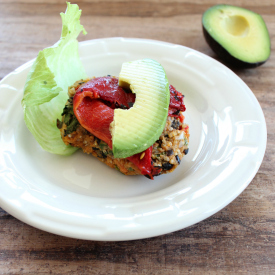 Sweet Potato Quinoa Burger