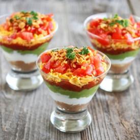 Individual Seven-Layer Dips