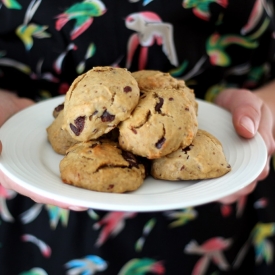 Banana Choc Chunk Cookies