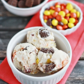 Loaded Reese’s Ice Cream