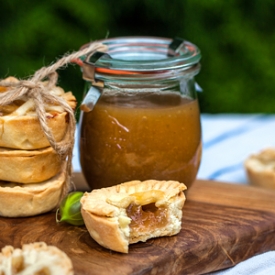 Mini-Tartlets with Gooseberry Jam