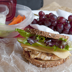 Chicken, Apple & Gouda Sandwich