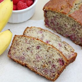 Raspberry Banana Bread