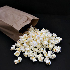 Air Popped Popcorn DIY