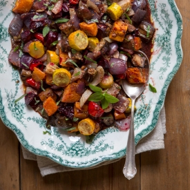 Summer Roasted Vegetable Salad