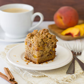 Peach Coffee Cake