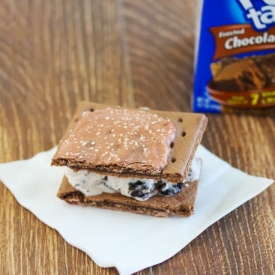 Pop Tart Ice Cream Sandwiches