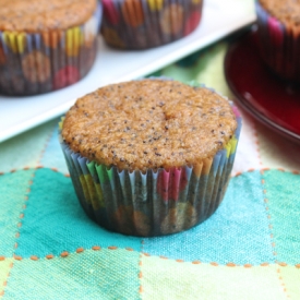 Peachy Keen Muffins with Poppy Seed