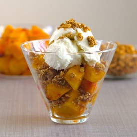 Quick & Easy Peach Dessert