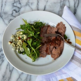 Steak and Arugula Salad