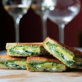 Green Godess Grilled Cheese