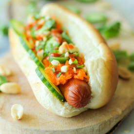 Banh Mi Hot Dogs