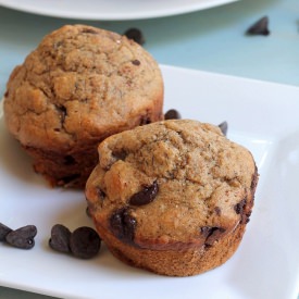 Banana Chocolate Chip Muffins