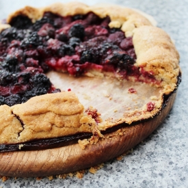 Summer Berry Galette