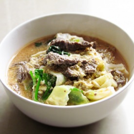 Thai Sukiyaki with Marinated Meat