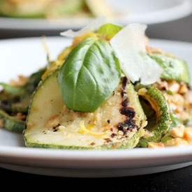 Zucchini and Hazelnut Salad