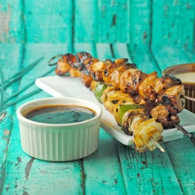 Grilled Teriyaki Chicken Skewers