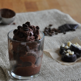 Vegan Paleo Chocolate Ice Cream