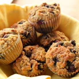 Paleo Blueberry Muffins