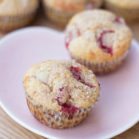 Strawberry Buttermilk Muffins