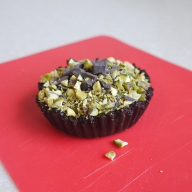 Chocolate Pistachio Tart