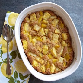 Pineapple Mango Cobbler