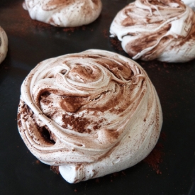 Chocolate Meringues