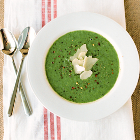 Cauliflower and Kale Soup