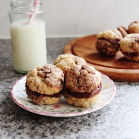 Chocolate Orange Sandwich Biscuits