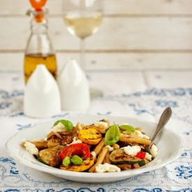 Grilled Vegetables Pasta