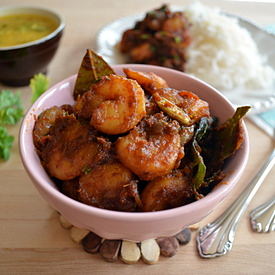 Shrimp Curry ~ Royyala Kura