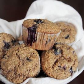 Blueberry Bran Muffins