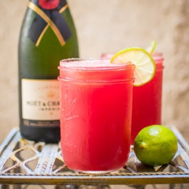 Watermelon Agua Fresca Mimosas